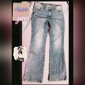 Aura Jeans womans size 14 Long / tall